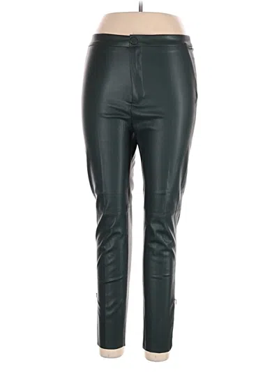 Pre-owned Zara Casual Pants In Black