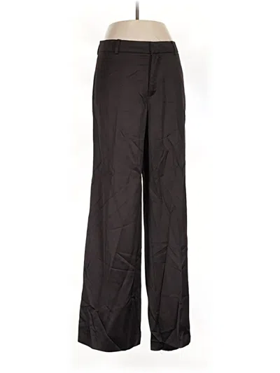 Pre-owned Zara Casual Pants In Black