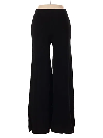 Pre-owned Zara Casual Pants In Black
