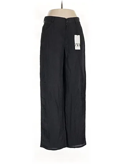Zara Casual Pants In Black