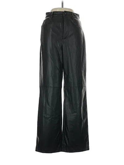 Pre-owned Zara Casual Pants In Black