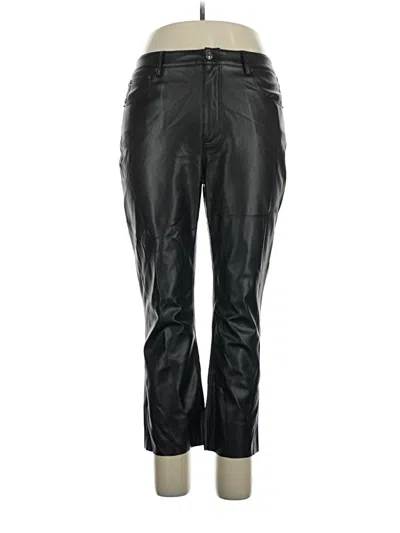 Pre-owned Zara Casual Pants In Black