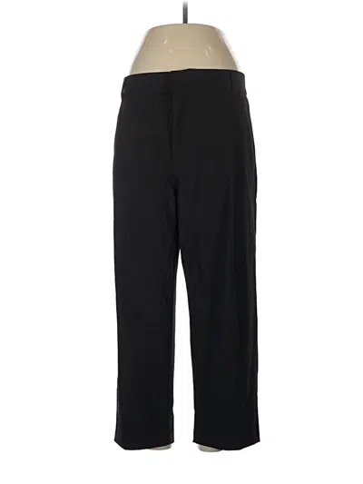 Pre-owned Zara Casual Pants In Black