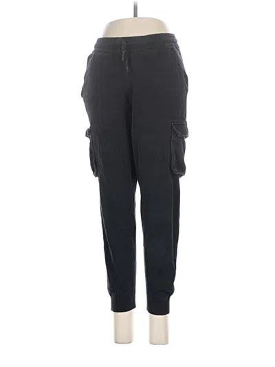 Pre-owned Zara Casual Pants In Black