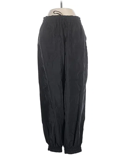 Pre-owned Zara Casual Pants In Black