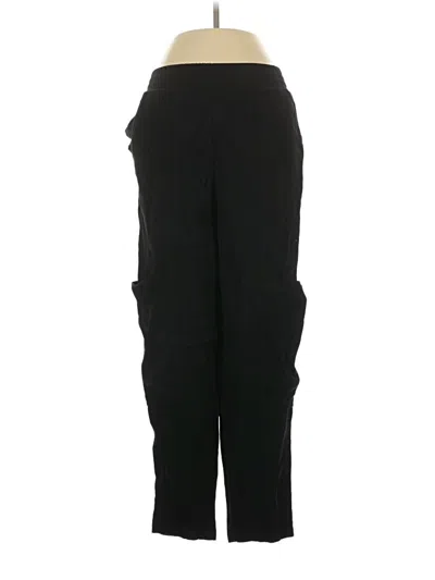 Pre-owned Zara Casual Pants In Black