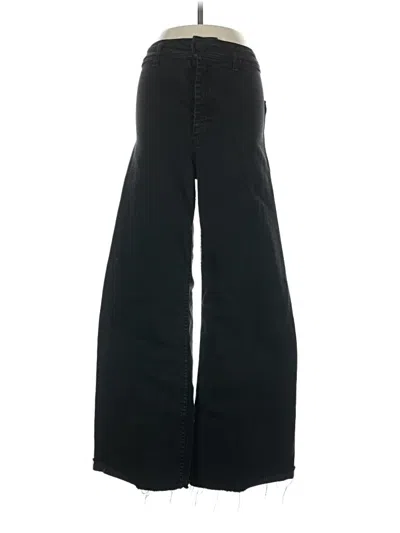 Pre-owned Zara Casual Pants In Black