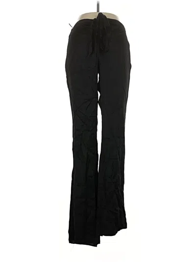 Pre-owned Zara Casual Pants In Black