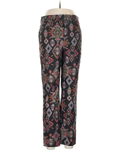 Pre-owned Zara Casual Pants In Black