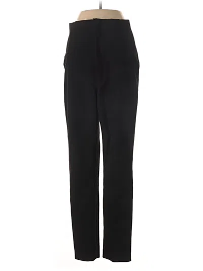 Pre-owned Zara Casual Pants In Black