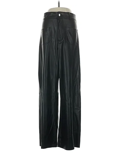 Pre-owned Zara Casual Pants In Black