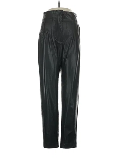 Pre-owned Zara Casual Pants In Black