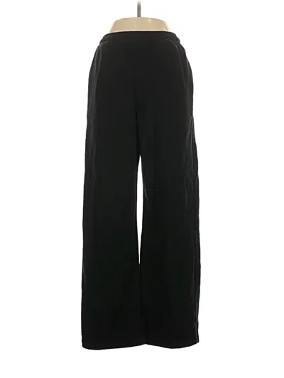 Pre-owned Zara Casual Pants In Black
