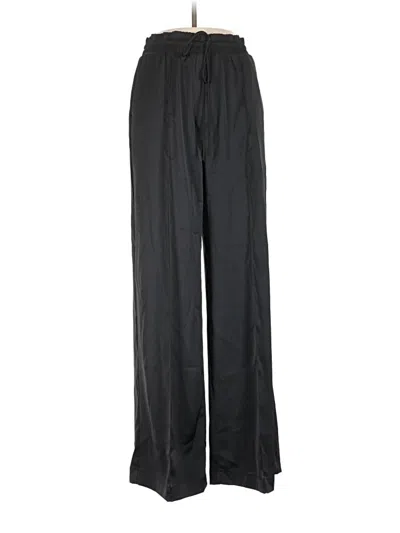 Pre-owned Zara Casual Pants In Black