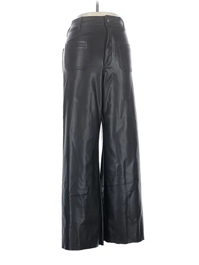 Pre-owned Zara Casual Pants In Black