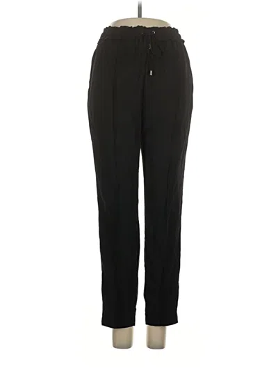 Pre-owned Zara Casual Pants In Black