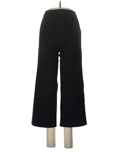 Pre-owned Zara Casual Pants In Black