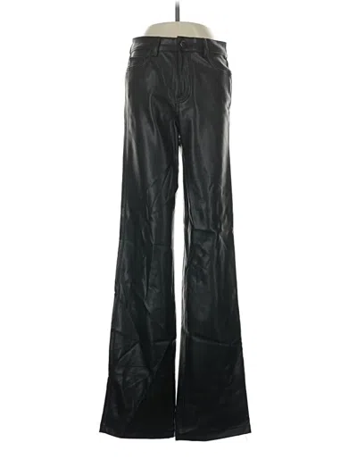 Pre-owned Zara Casual Pants In Black