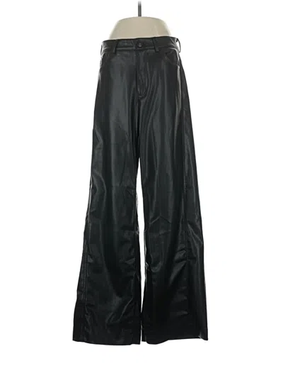 Pre-owned Zara Casual Pants In Black
