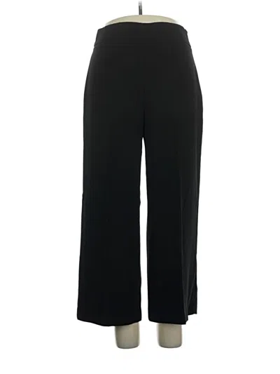 Pre-owned Zara Casual Pants In Black