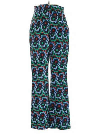 Pre-owned Zara Casual Pants In Blue