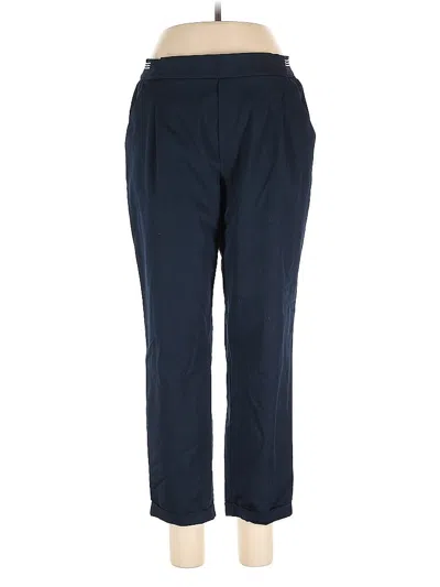 Pre-owned Zara Casual Pants In Blue