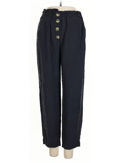 Pre-owned Zara Casual Pants In Blue