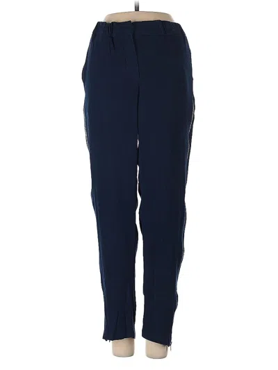 Pre-owned Zara Casual Pants In Blue