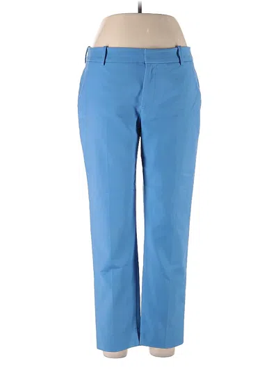Pre-owned Zara Casual Pants In Blue