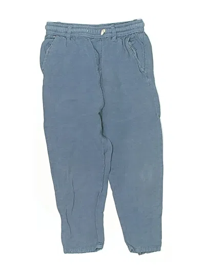 Pre-owned Zara Kids' Casual Pants In Blue