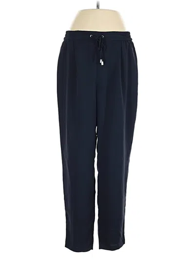 Pre-owned Zara Casual Pants In Blue