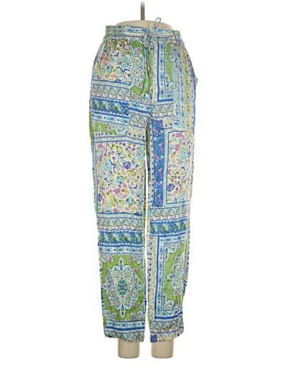 Pre-owned Zara Casual Pants In Blue