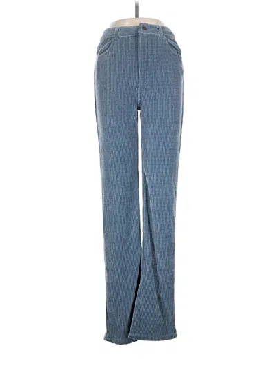 Pre-owned Zara Casual Pants In Blue