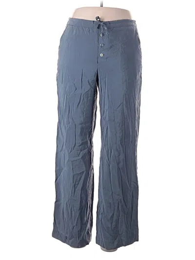 Pre-owned Zara Casual Pants In Blue