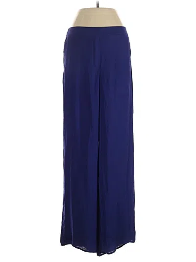Pre-owned Zara Casual Pants In Blue
