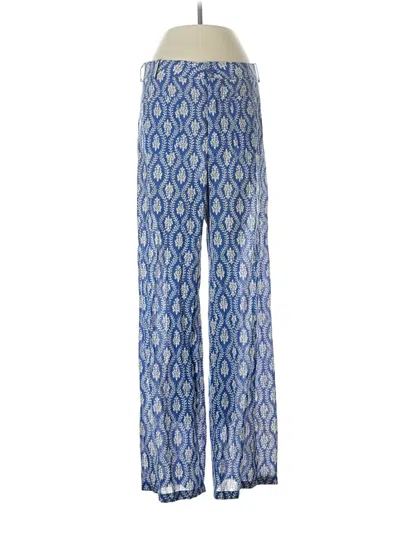 Pre-owned Zara Casual Pants In Blue