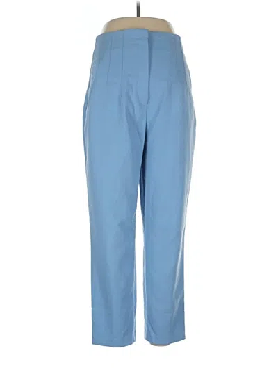Pre-owned Zara Casual Pants In Blue