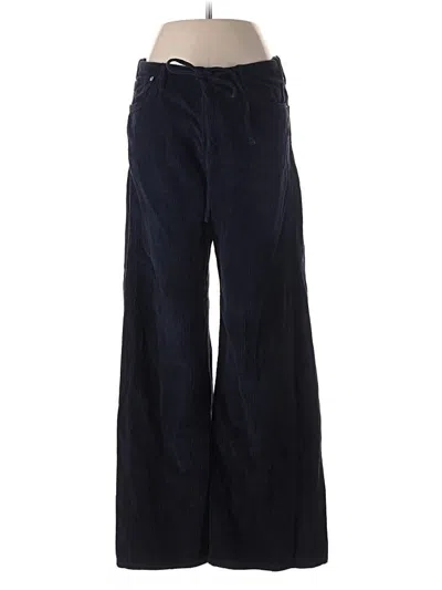 Pre-owned Zara Casual Pants In Blue