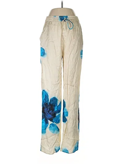 Pre-owned Zara Casual Pants In Blue