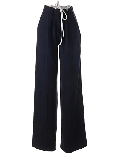 Pre-owned Zara Casual Pants In Blue