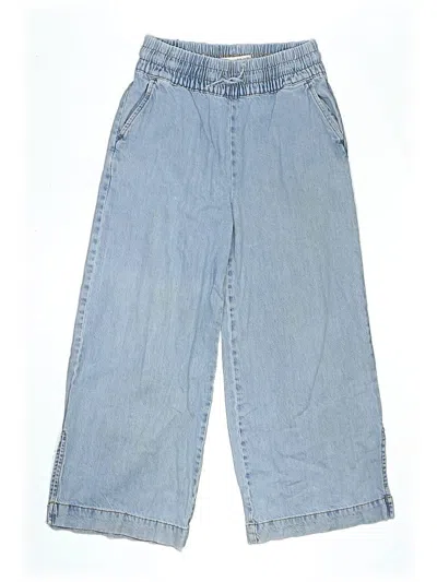 Pre-owned Zara Kids' Casual Pants In Blue
