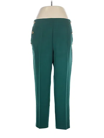 Pre-owned Zara Casual Pants In Blue