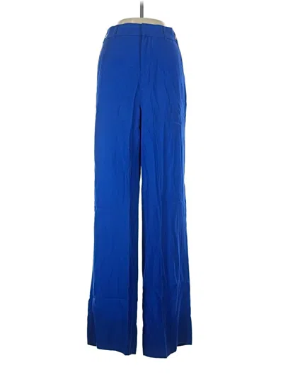 Pre-owned Zara Casual Pants In Blue