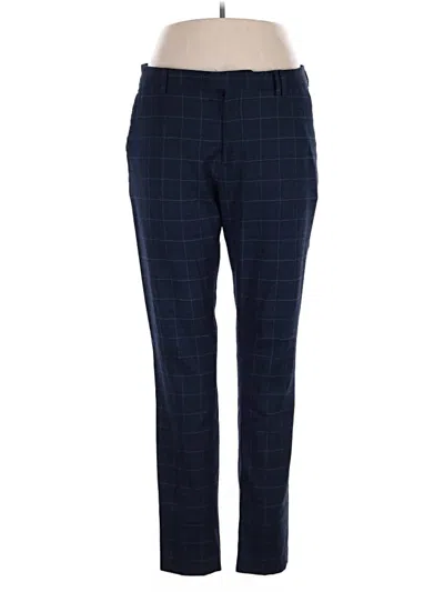 Pre-owned Zara Casual Pants In Blue