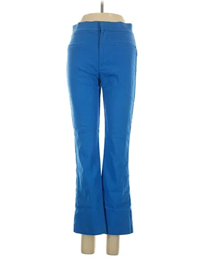 Pre-owned Zara Casual Pants In Blue