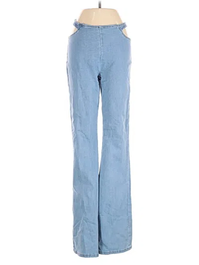 Zara Casual Pants In Blue