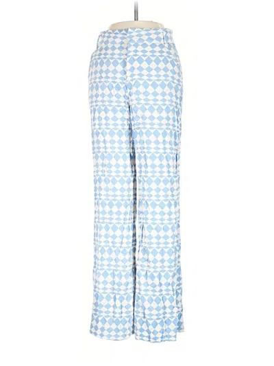 Pre-owned Zara Casual Pants In Blue
