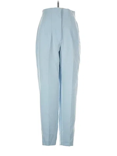 Zara Casual Pants In Blue