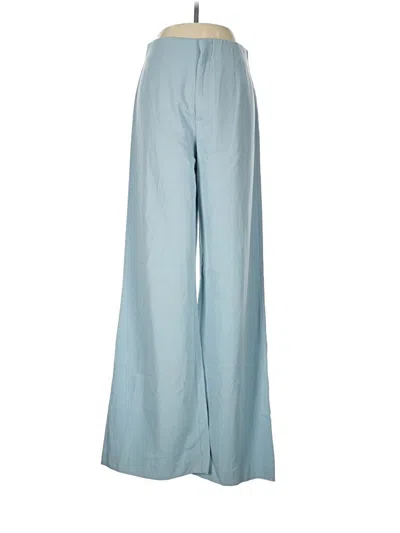 Pre-owned Zara Casual Pants In Blue