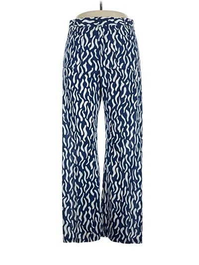 Pre-owned Zara Casual Pants In Blue